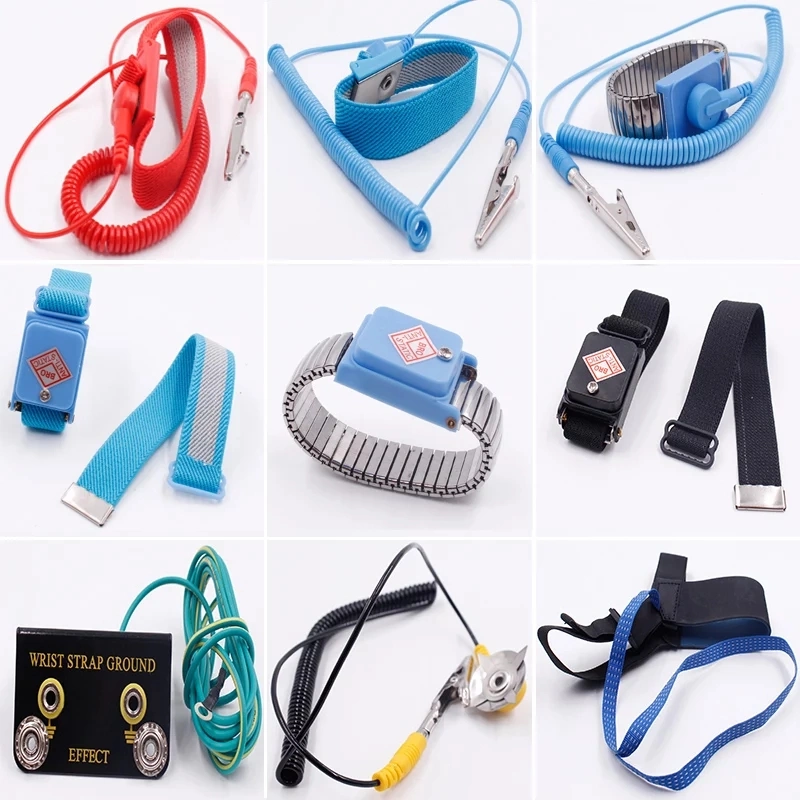 Cleanroom ESD Bracelet Antistatic Wrist Strap Band Without Cord