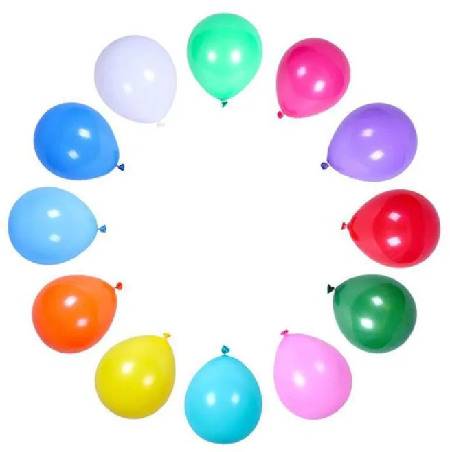 Multi Color Party Dekoration Werbung Runde Latex Ballon