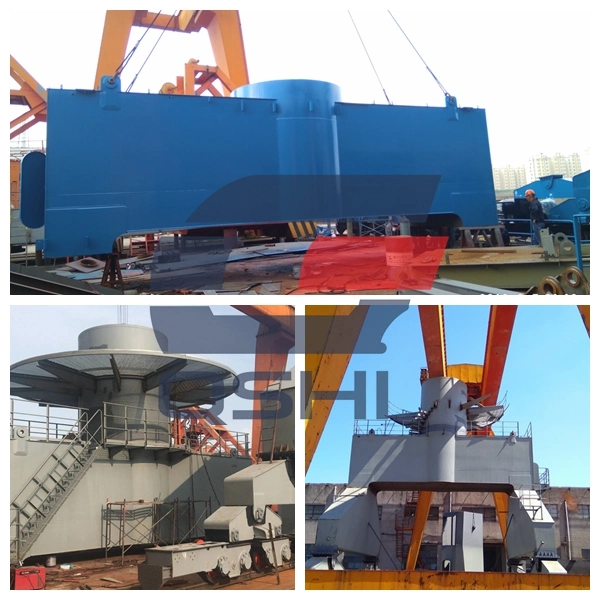 Wildly Used 20t@7-30m Hydtaulic Rail Type Mobile Harbour Crane