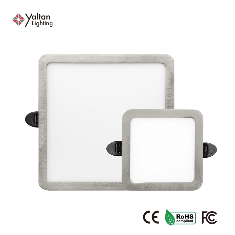 Ultra Slim Thin Surface Mounted Protection Class IP44 Square Round 12W 18W 25W Frameless LED Panel Lamp