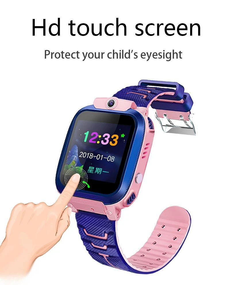 Child Smartwatch GPS Women Children Sos Lbs Location Gaming Fitness Smart Watch