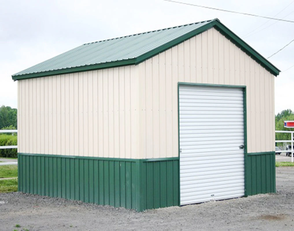 Prefabricated Metal Building Steel Shed Storage