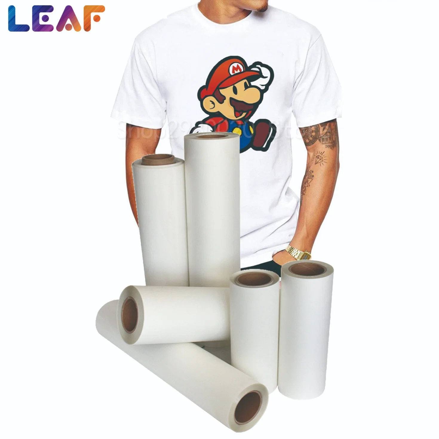 Leaf Hot Sale Heat Transfer Clothing Powder Shaker Dryer Dtf Printing Film