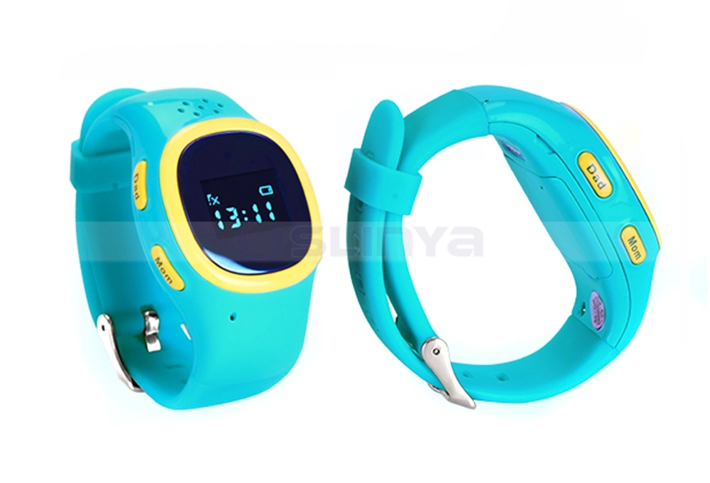 Anti Lost Ver Ubicación de la llamada de Sos Kids reloj de pulsera localizador Localizador rastreador de GPS para el niño mayor reloj teléfono inteligente