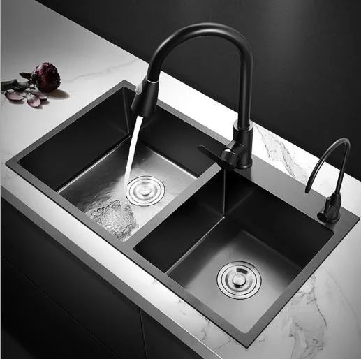 304 Stainless Steel Handmade Sink Faucet Kitchen Bathroom Accessories Sanitary Ware