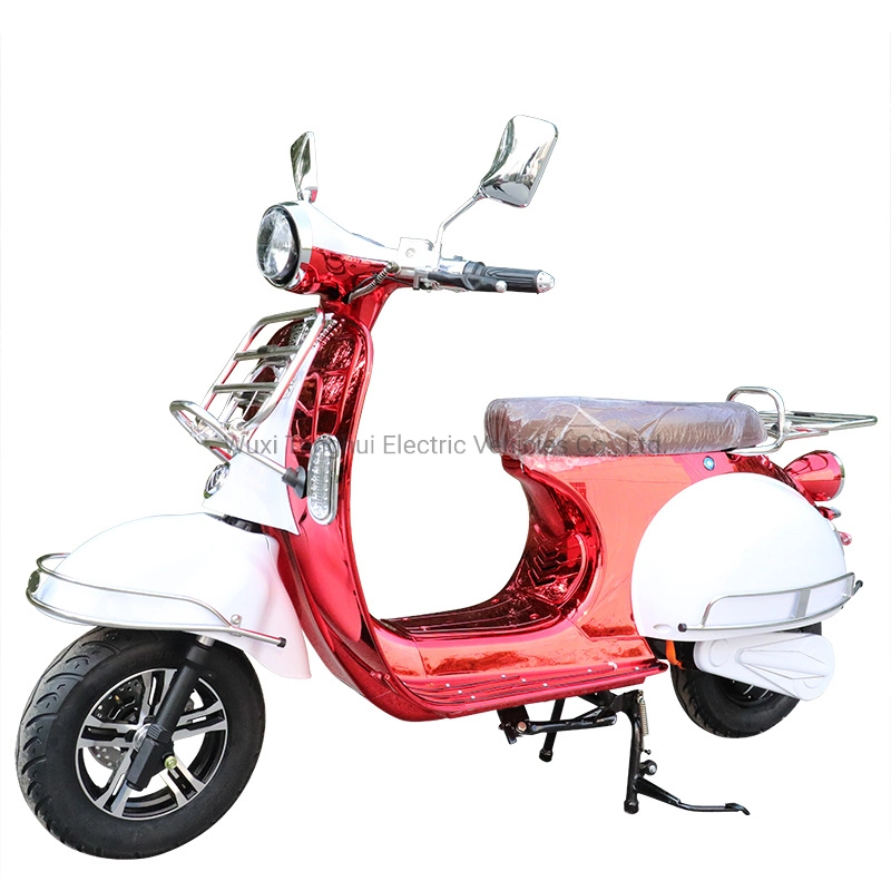 Hot Sale EEC Vespa 60V 2000W 3000W Powerful Electric Vespa Scooter Italy Vintage Style Electric Motorcycle