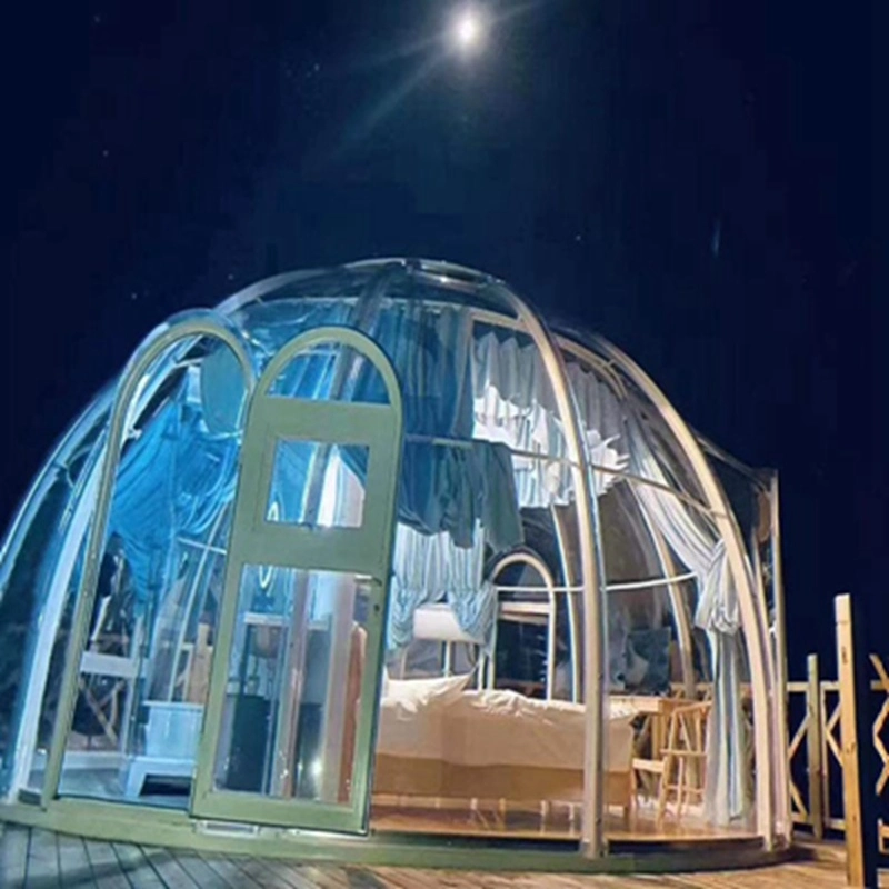 PC transparente Starry Sky Bubble Tent House