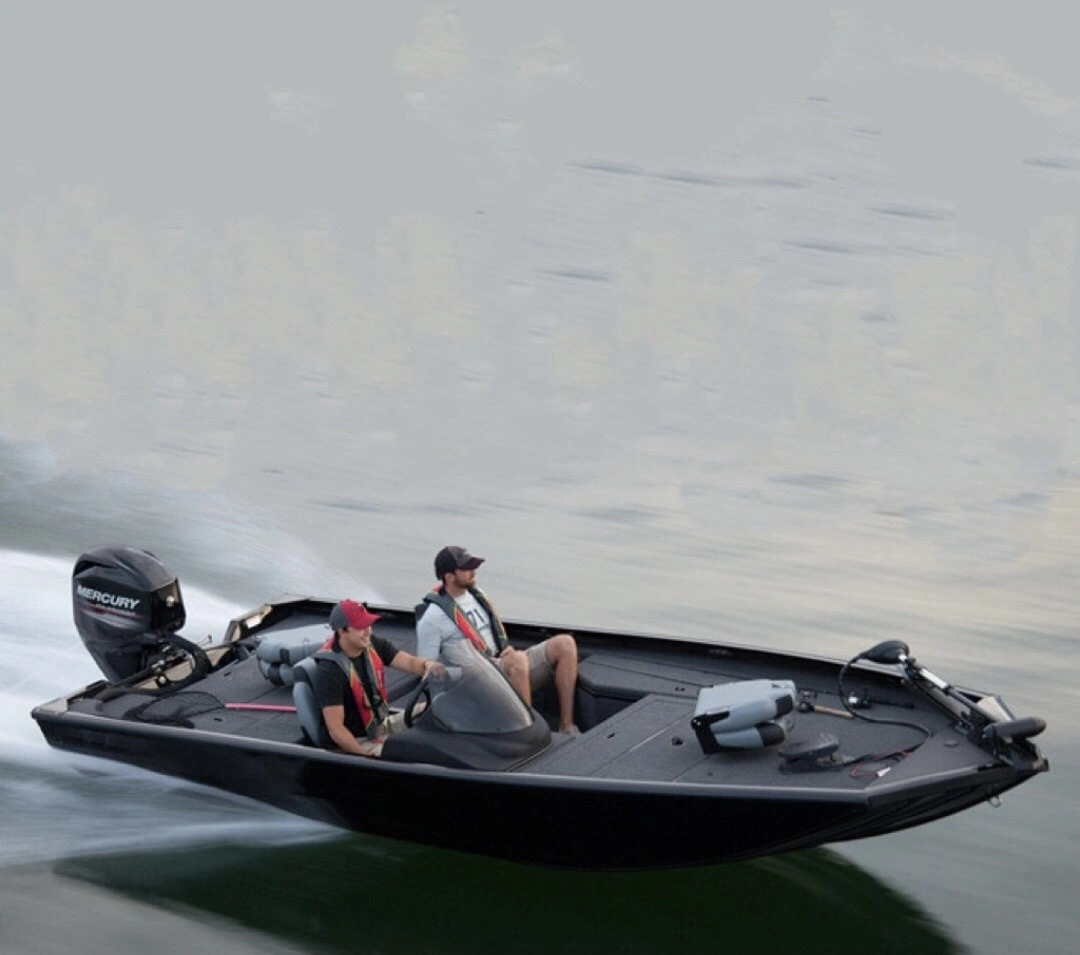 Kinoccean High Speed Aluminum Fishing Sport Bass Boat