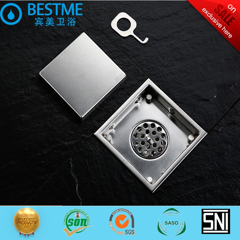 Foshan Factory Customized Size of Floor Drainer 304 Stainless Basin Drain Bf-K07-8