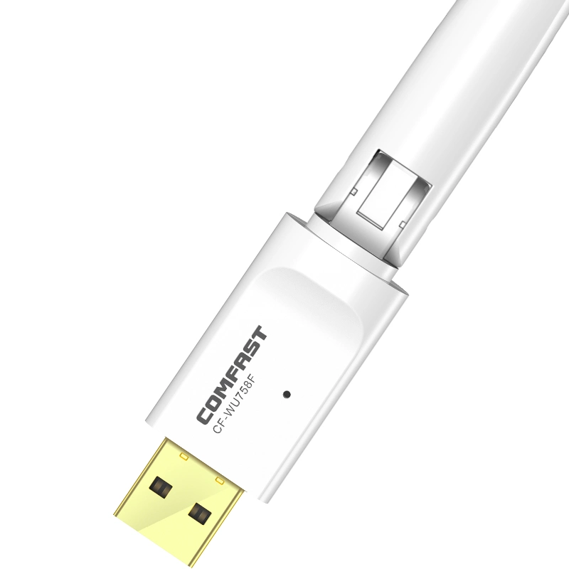 PC de alta calidad 650 Mbps USB adaptador Wi-Fi precio de fábrica Adaptador USB WiFi Tarjeta de red inalámbrica del ordenador