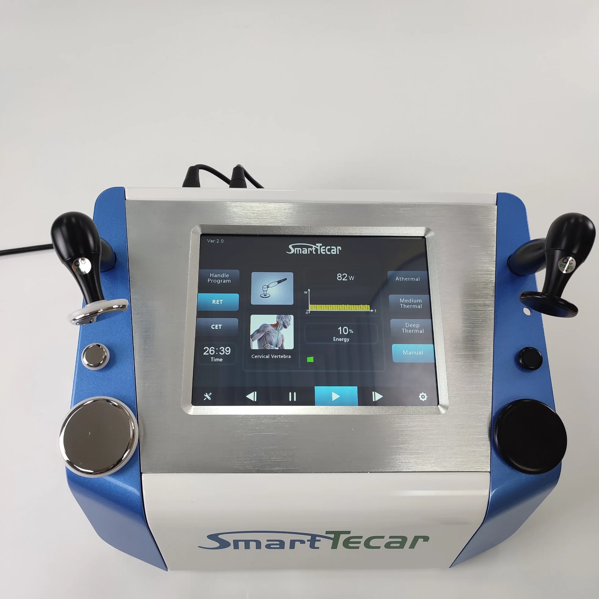 Newest Smart Tecar Cet Ret Physiotherapy Pain Relief Machine for Clinic Beauty Salon