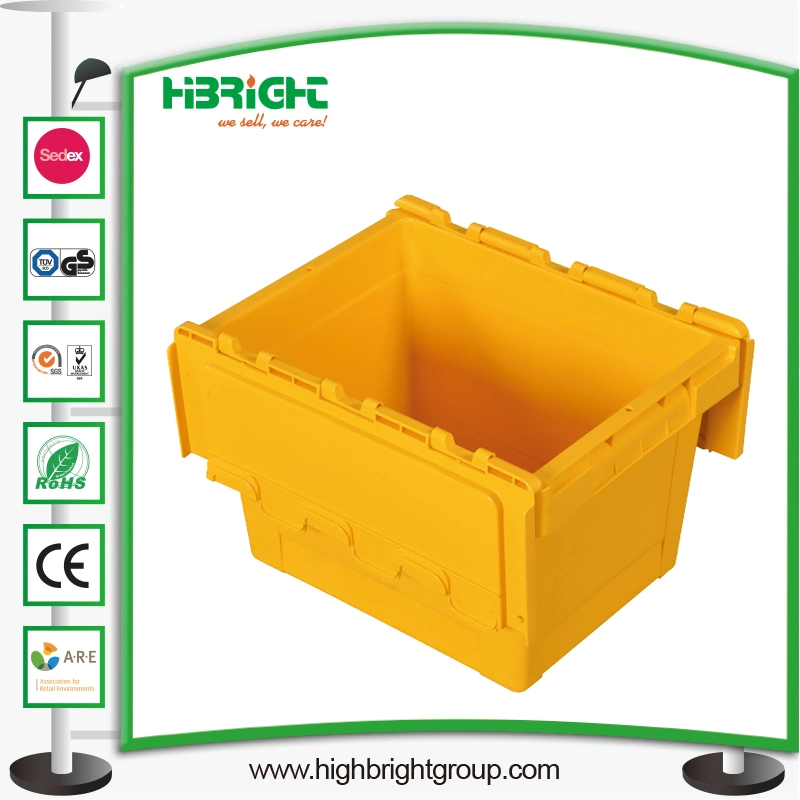 Nestable Stackable Crate Recycle Plastic Movable Turnover Container