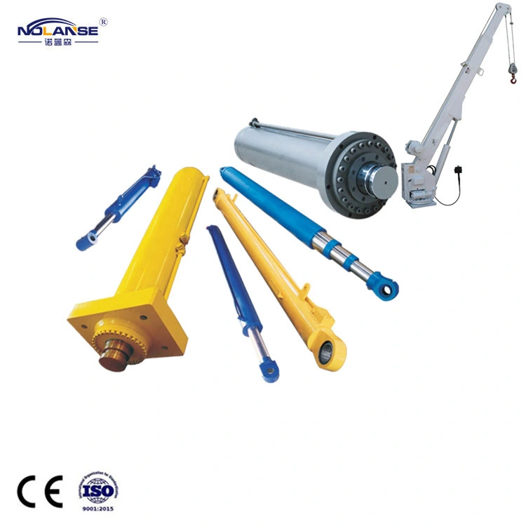 Master Hydraulic Cylinder for Two Post Baseplate Car Lift Piston Rod Hydraulic Steering RAM Cylinder with OEM