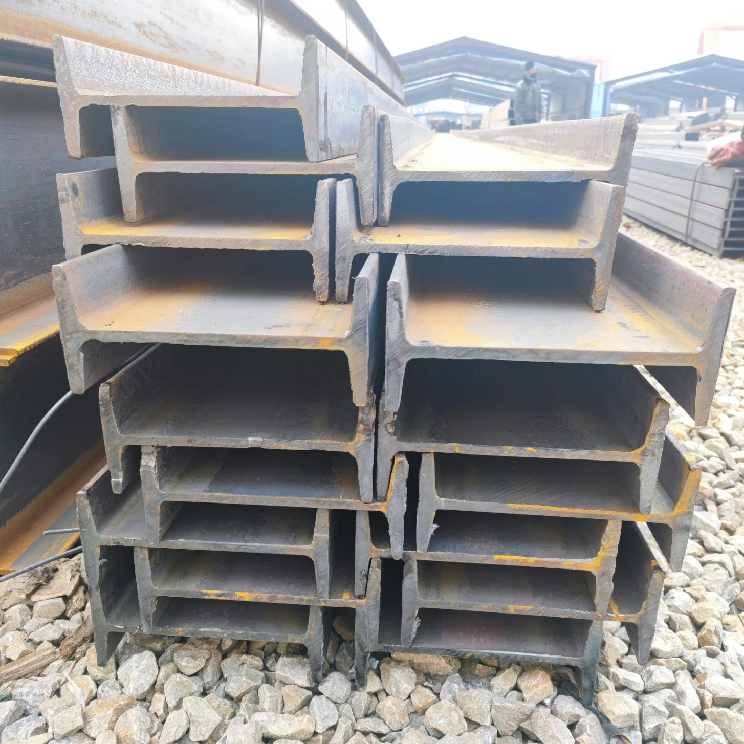 ASTM Hot Dipped Zinc Galvanized A572 Q345 Steel H Beam/I-Beam Factory Price