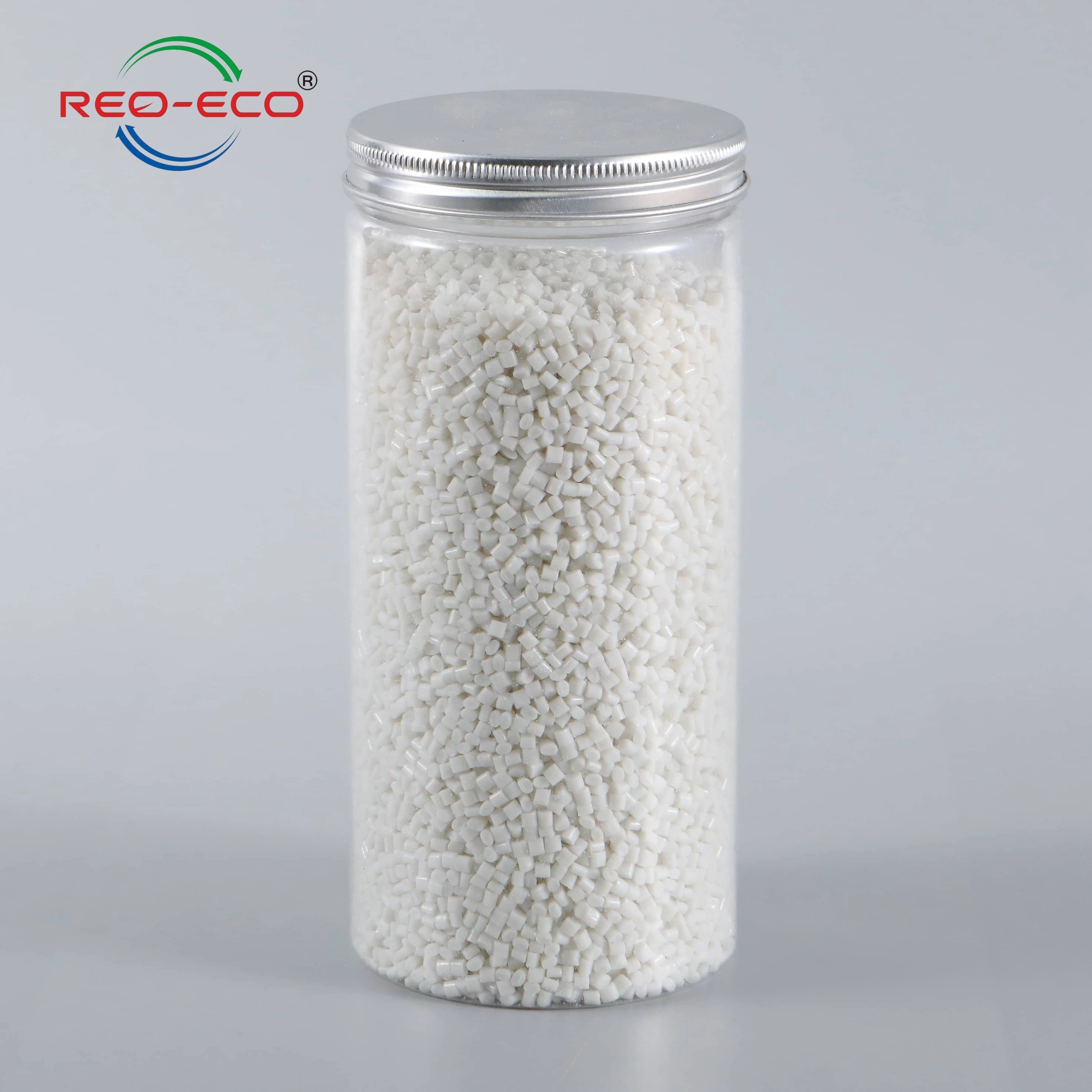 Customized Plastic Pet Pellets RPET Chip Granule Recycled Pet Resin with ISO Certified