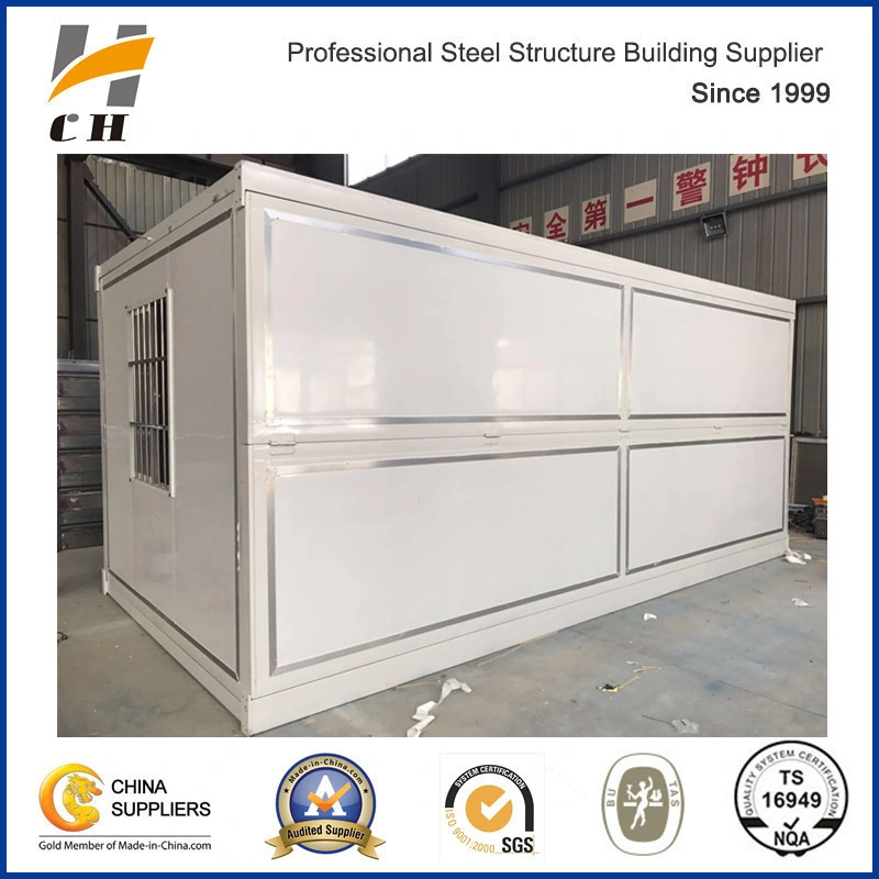 Prefab Folding Foldable Store Container Moveable Flat Pack Store