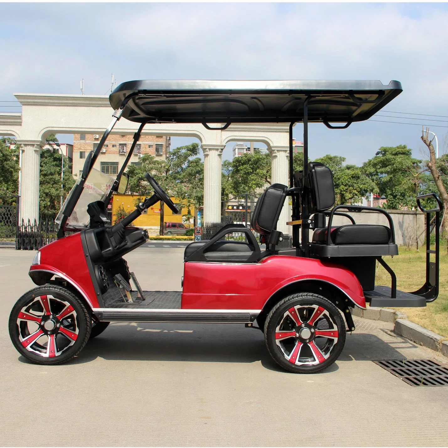 4 plazas Professional Mini carros de golf eléctrico para mantenimiento