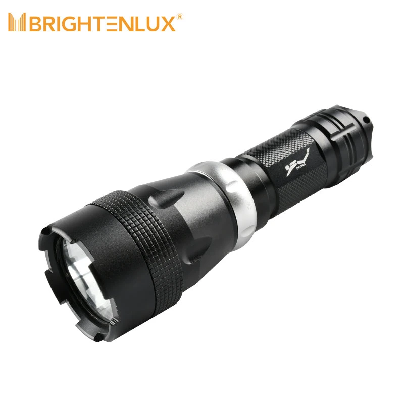 Brightenlux 6000 Lumen Rechargeable 5 Modes de plongée IPX6 T6 Lampe torche à LED