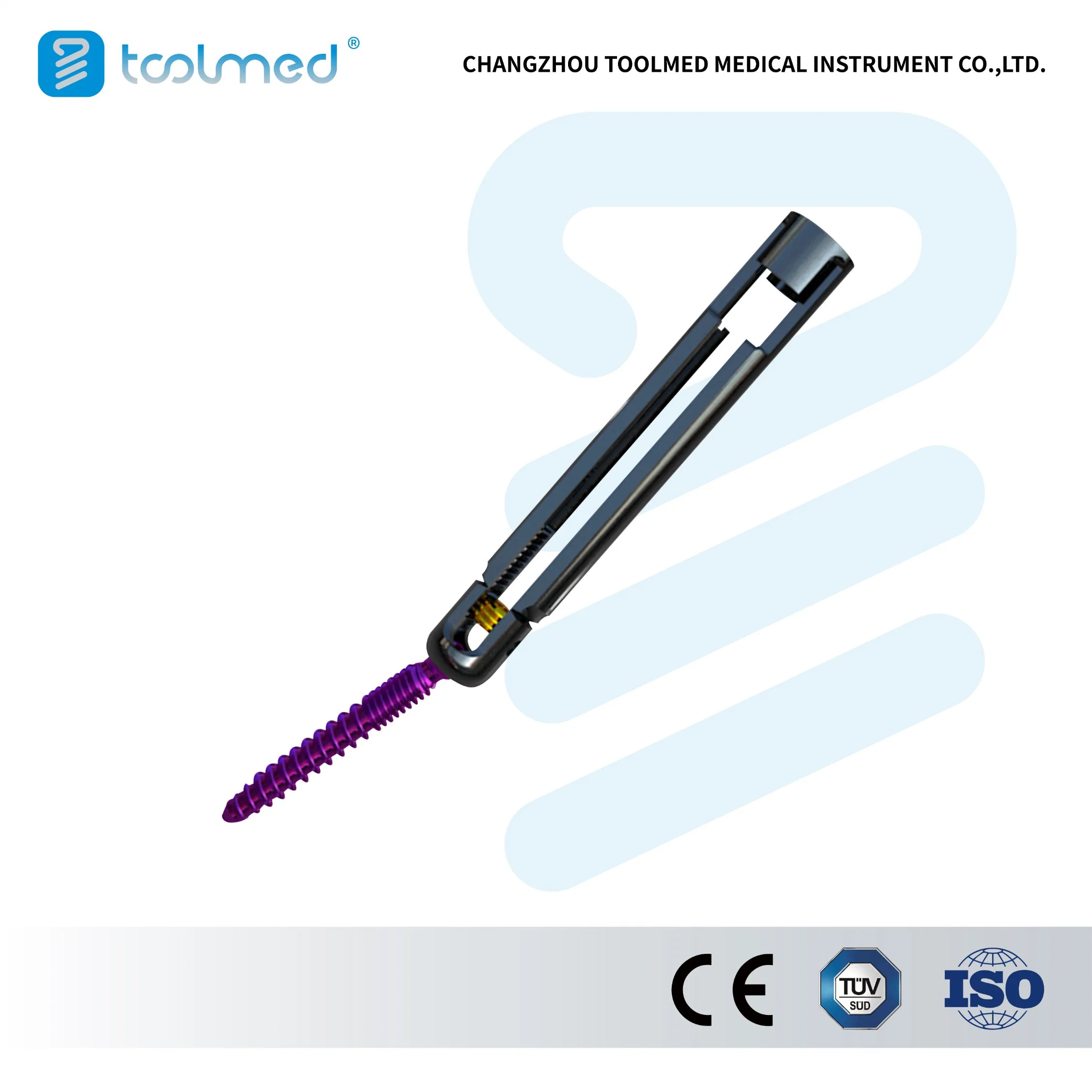 Pedicle Screw, Minimally Invasive Spinal System, Titanium, Orthopedic Surgical Implant for Spine Surgery, Medical Products with CE&ISO Export Africa