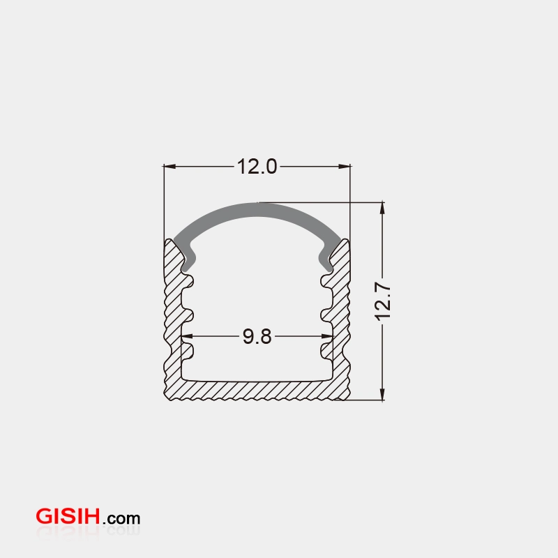 High Brightness Efficiency Warm White LED Strip Light Wall Washer Light