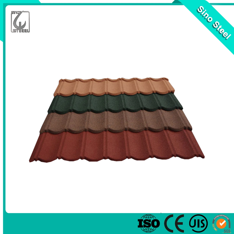 Classical/Roman/Shingle Stone Metal Color Coated Roof Tile with High quality/High cost performance 