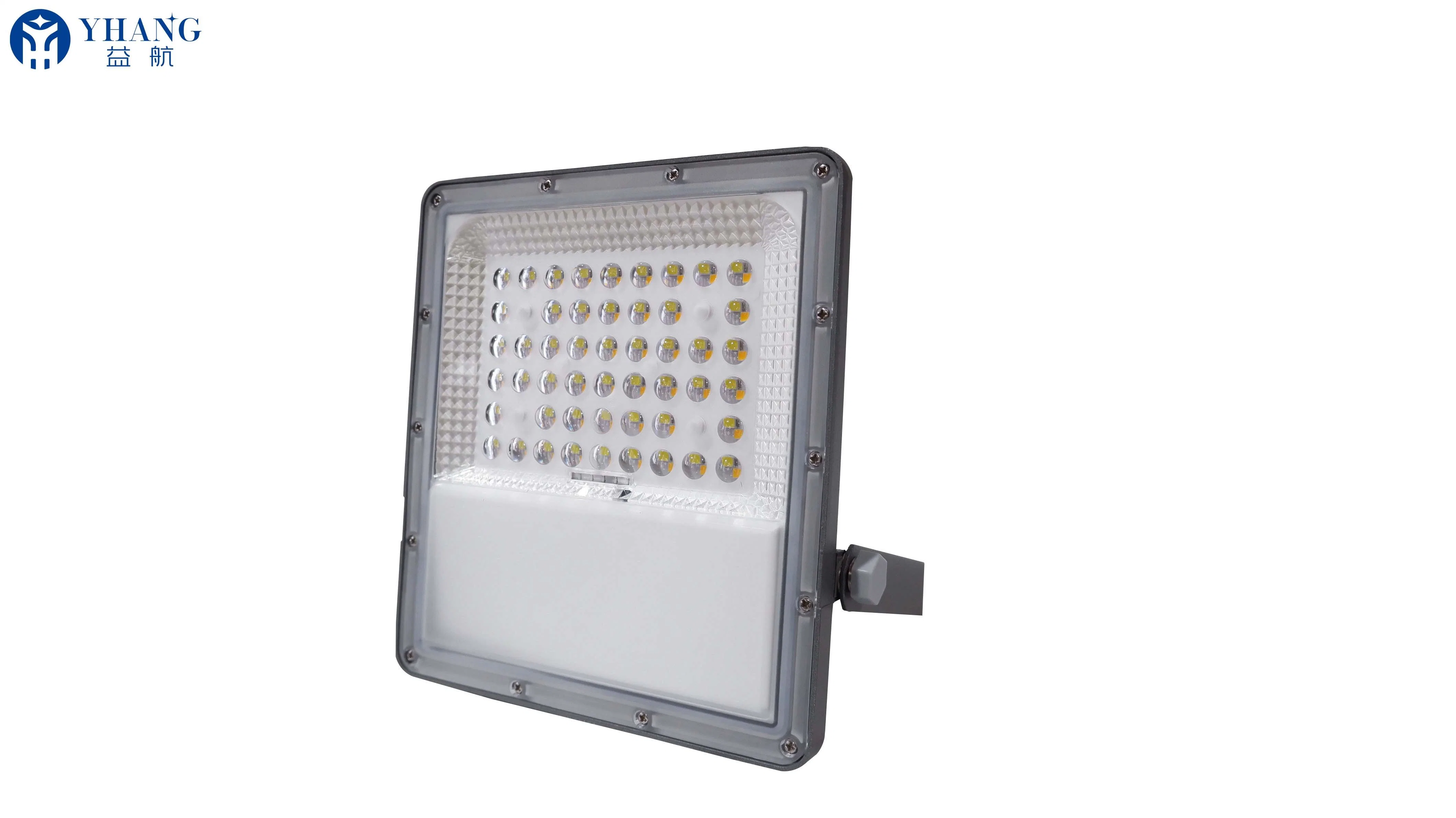 Yihang 2023 Hot Sell IP65 Outdoor Using Waterproof Solar Flood Light 200W Solar LED Floodlights for Garden