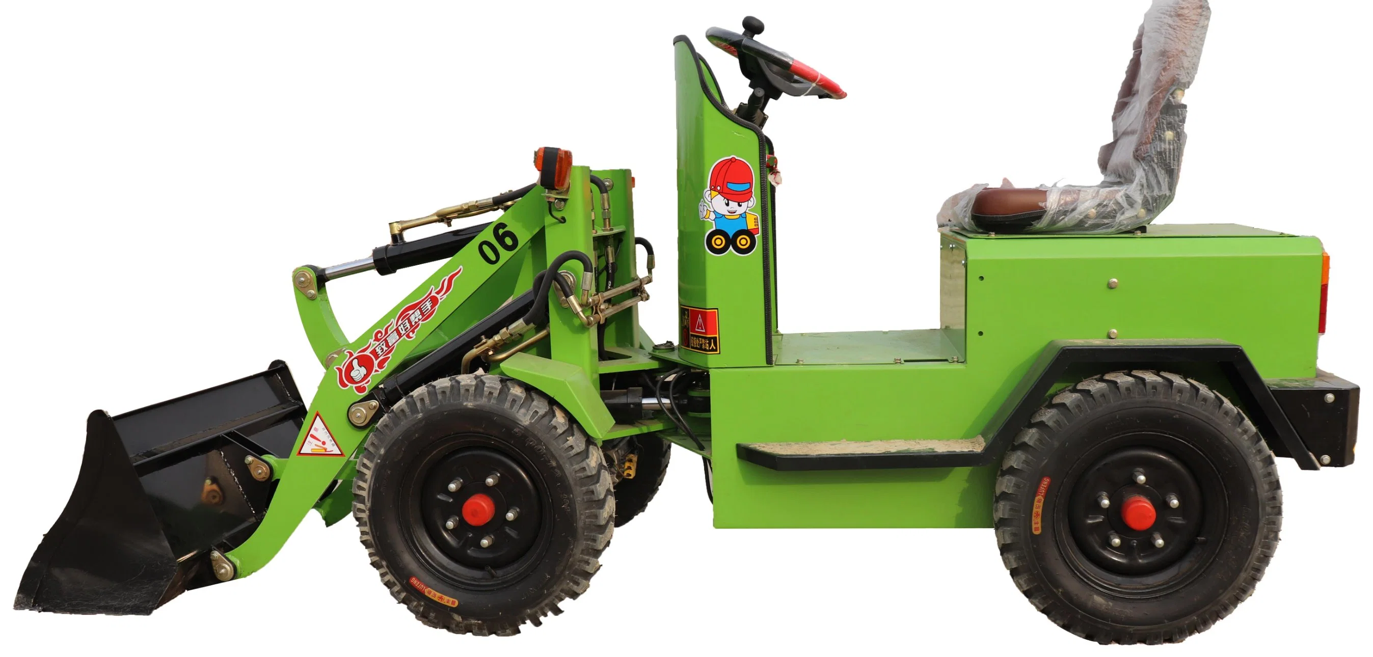 Cheap Price Electric Garden Trucking Mini Track Loader for Sale