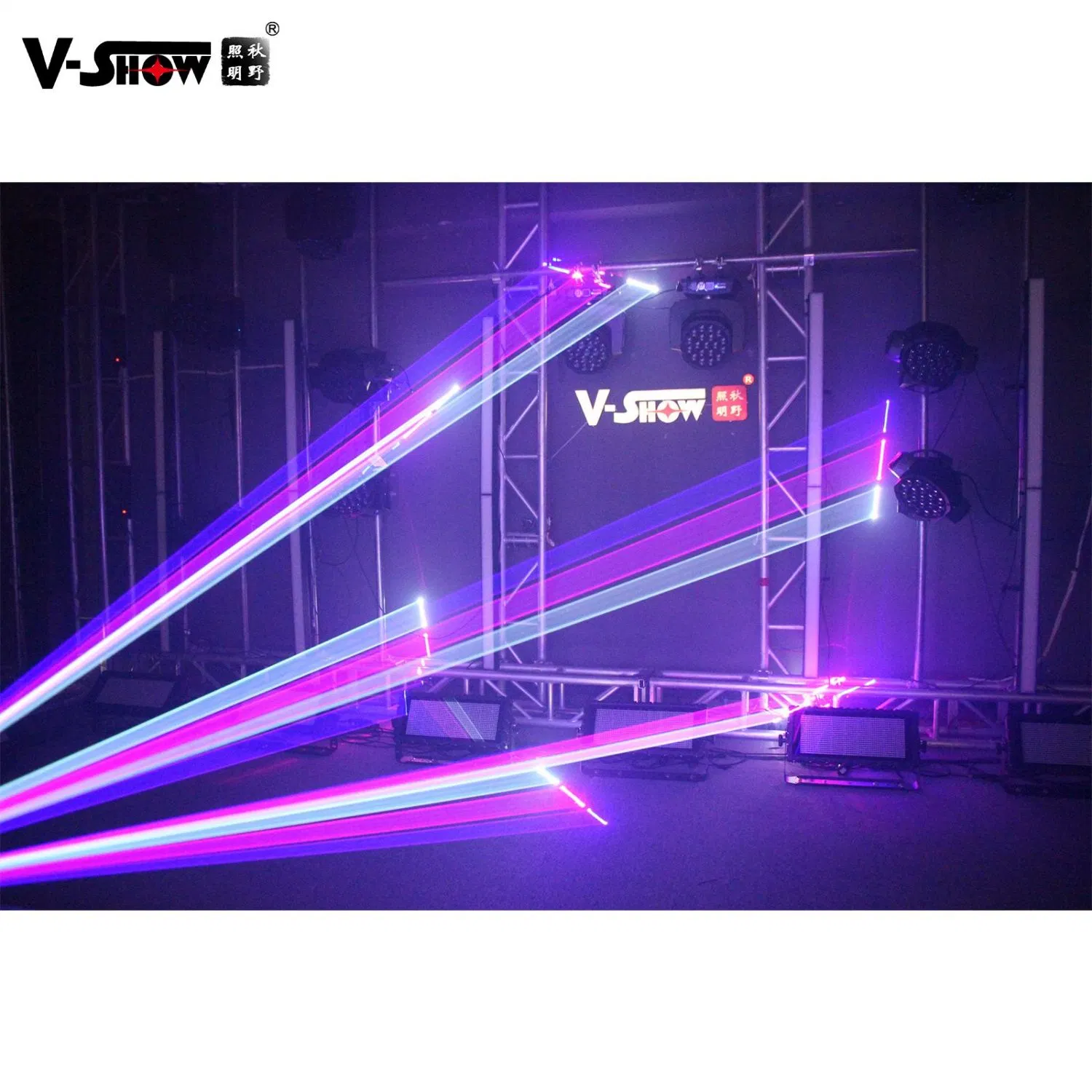 V-Show Meilleur Spectacle de Lumière Laser Projecteur RGB 10 W