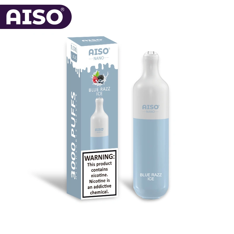 2022 Hot Selling Factory Aiso Nano 3000 Disposable/Chargeable E Cig Vape Kit for Wholesale/Supplier