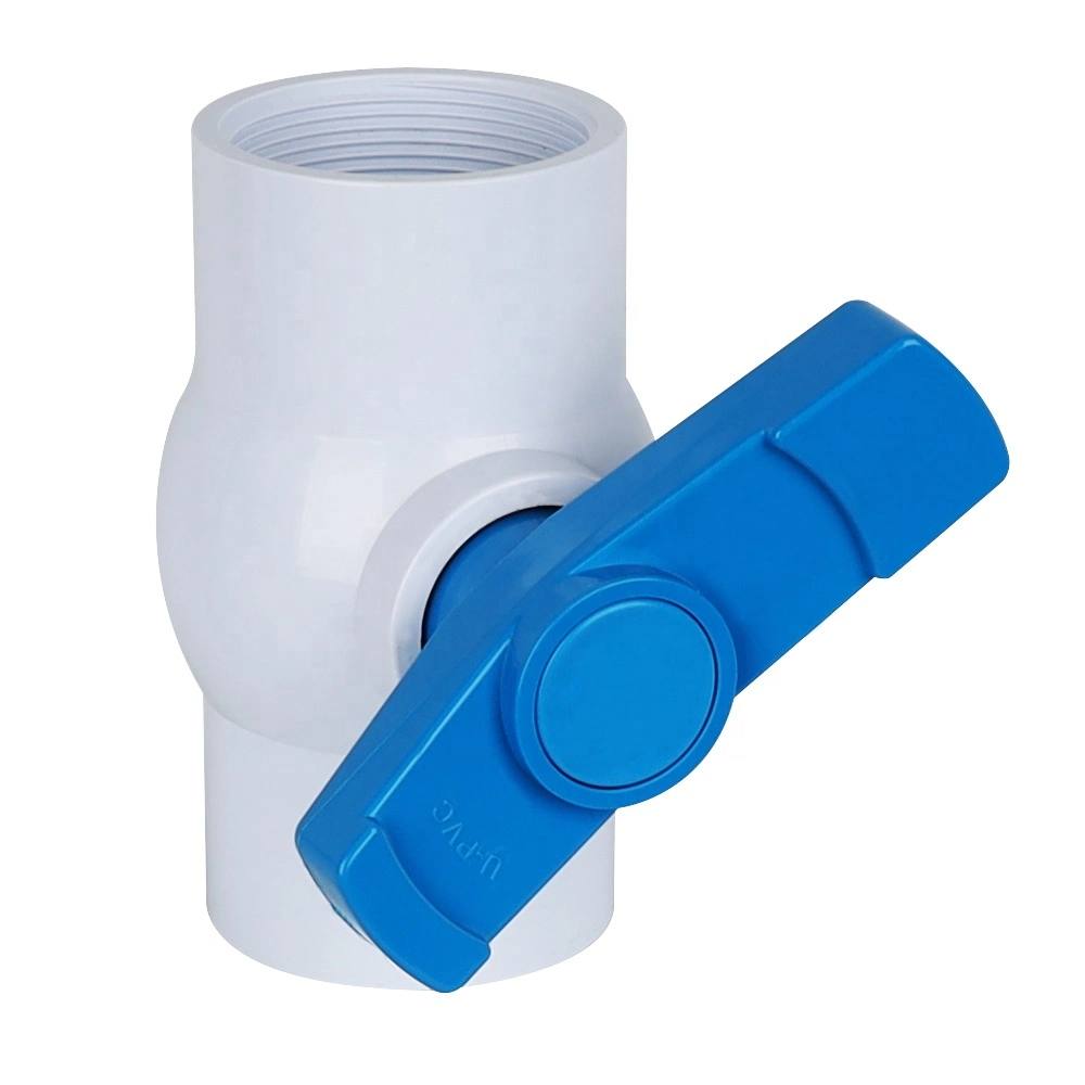 Ferramenta manual válvula de água válvula de esfera válvula de plástico UPVC
