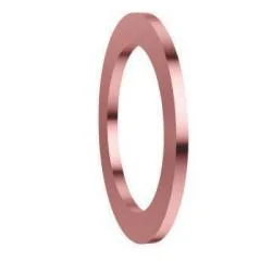 ISO Flat Copper Gasket Pipe Fitting for Pipe Use