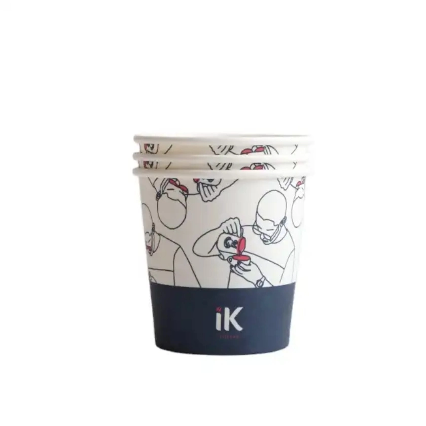 Hot Sale Single Layer Paper Disposable Bathroom Cup Custom Package 3oz Drinking Cup Paper