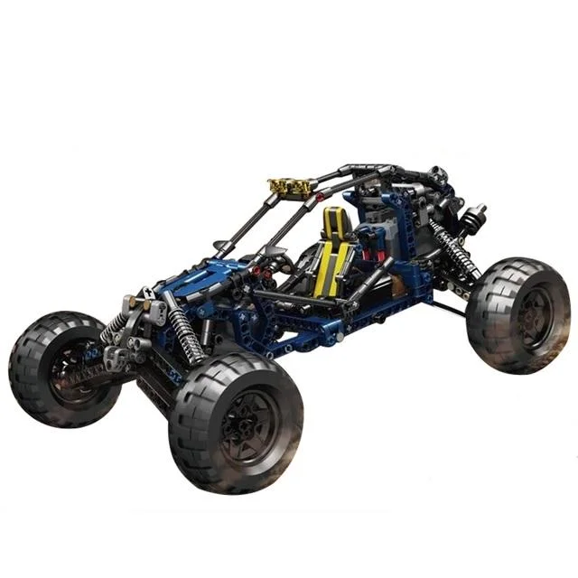 Rei do molde 18018 Moc Alto- Technic Buggy Relâmpago modelo de automóvel de deserto APP RC Racing Cars Brinquedos de tijolos de blocos de construção