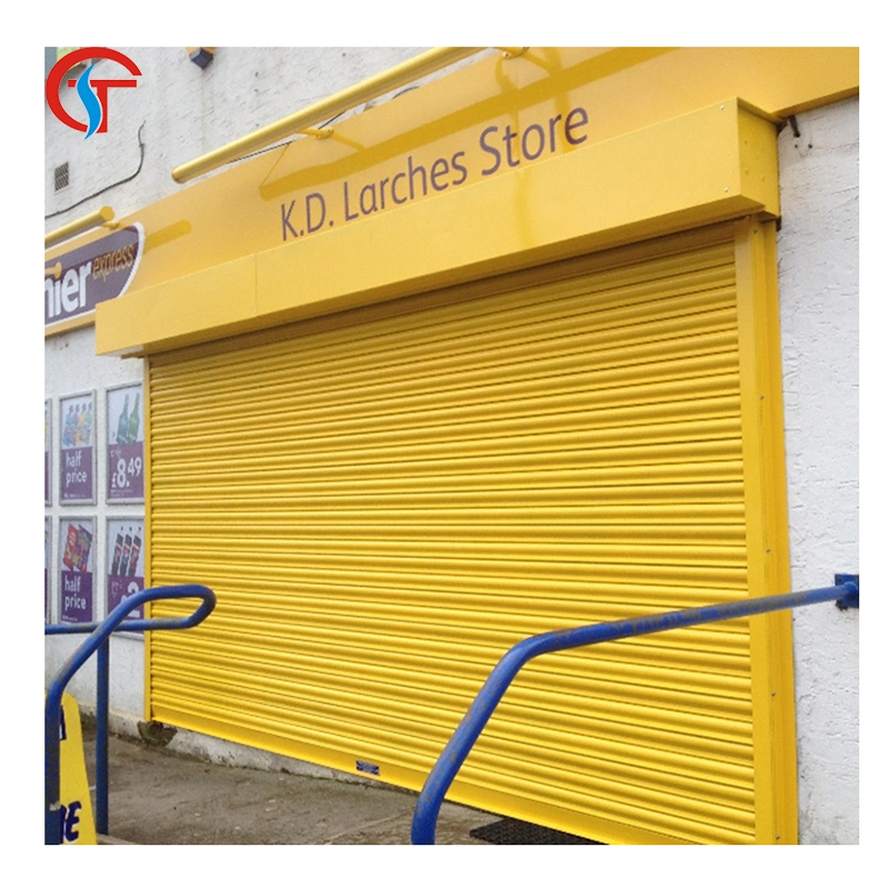 Superior Windproof Security Shop Front Aluminum Roller Shutter Door