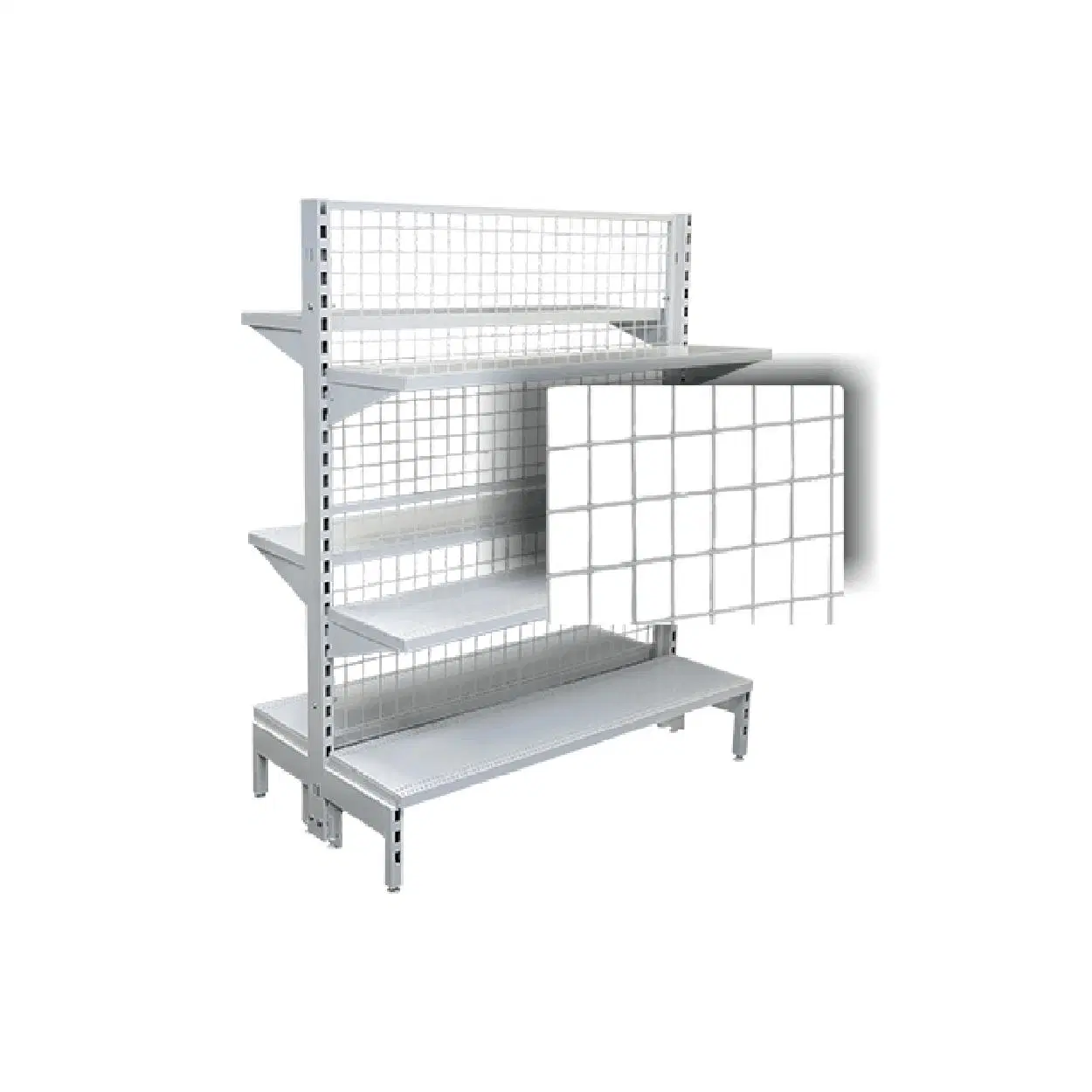 Stylish and Contemporary Convenience Store Shelving for Modern Retailers