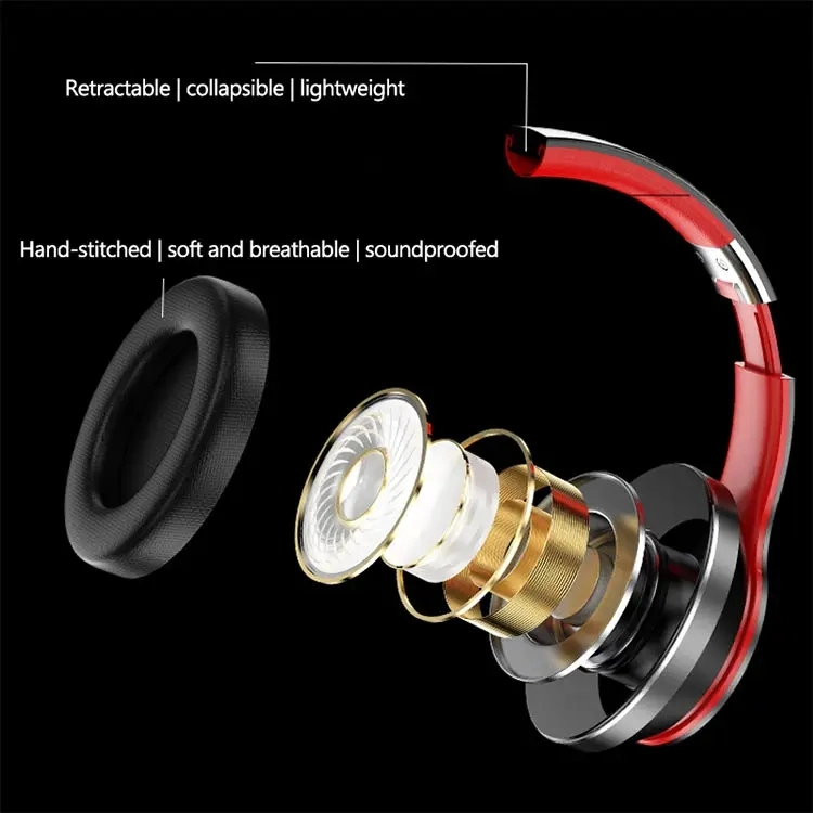 Original Lenovo HD200 Headset Wireless Bluetooth Computer Game Headphones Bt5.0 Long Standby Life with Noise Cancelling