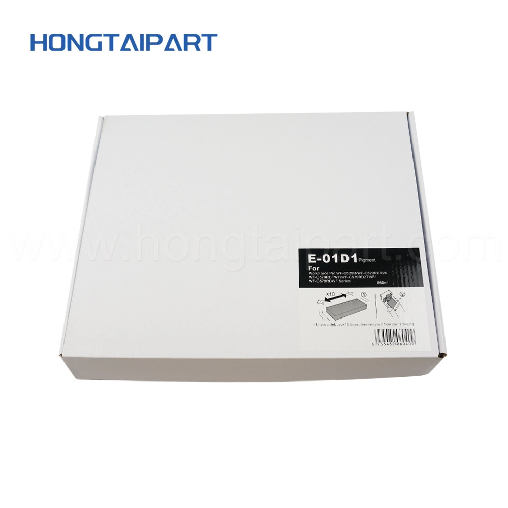 Hongtaipart Ink Bag for Epson Workforce PRO Wf-C529r Wf-C529rdt Wf-C579rdt Wf-C579rd2t Wf-C579rdwf Series T01d2 (C) 220ml