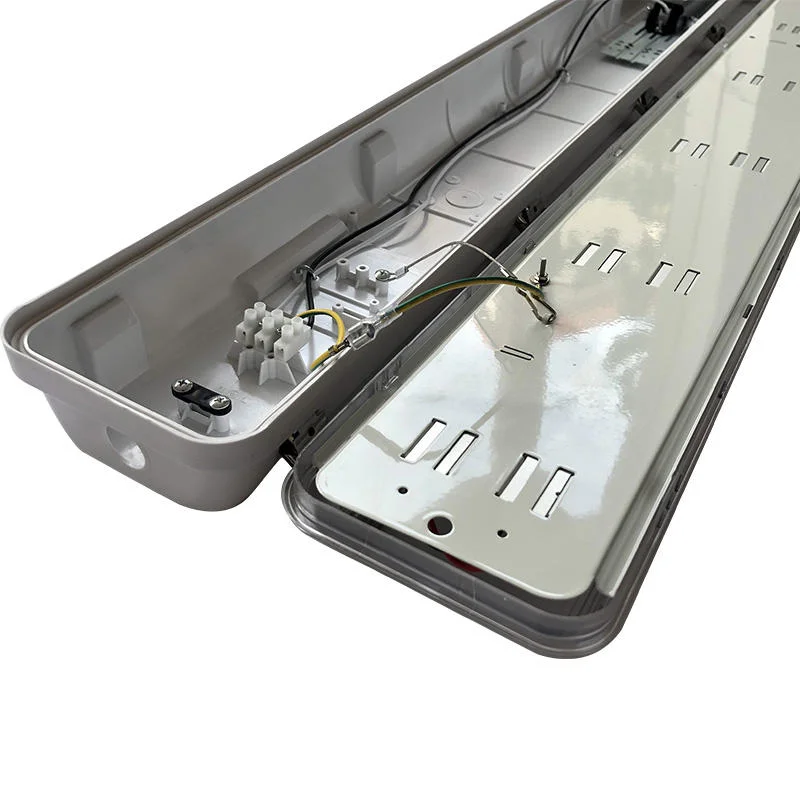 Water Proof Fixtured 4FT 36W LED Vapor Tight Light for Cold Storage Facilities, Walk-in Freezers, Food Processing Plants, Industrial Kitenchens