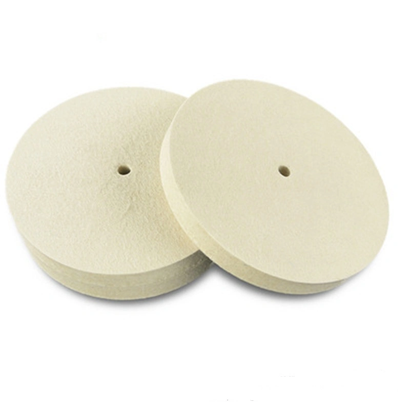 125mm Wool Felt Polishing Disc Felt Buffing Wheel for Marble Floors