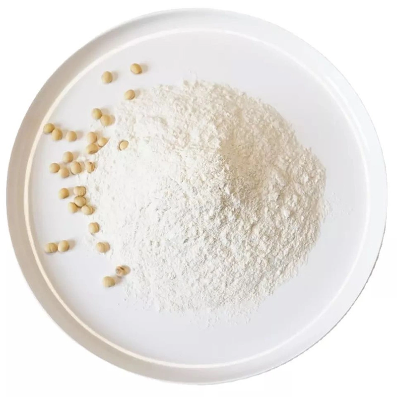 Aditivo alimentario proteína de soja no concentrada en OGM/proteína de soja aislada 90% Polvo para el proceso de la carne