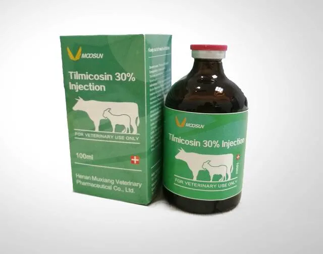 30% Tilmicosin Injection for First-Line Control and Treatment of Bovine Respiratory Disease