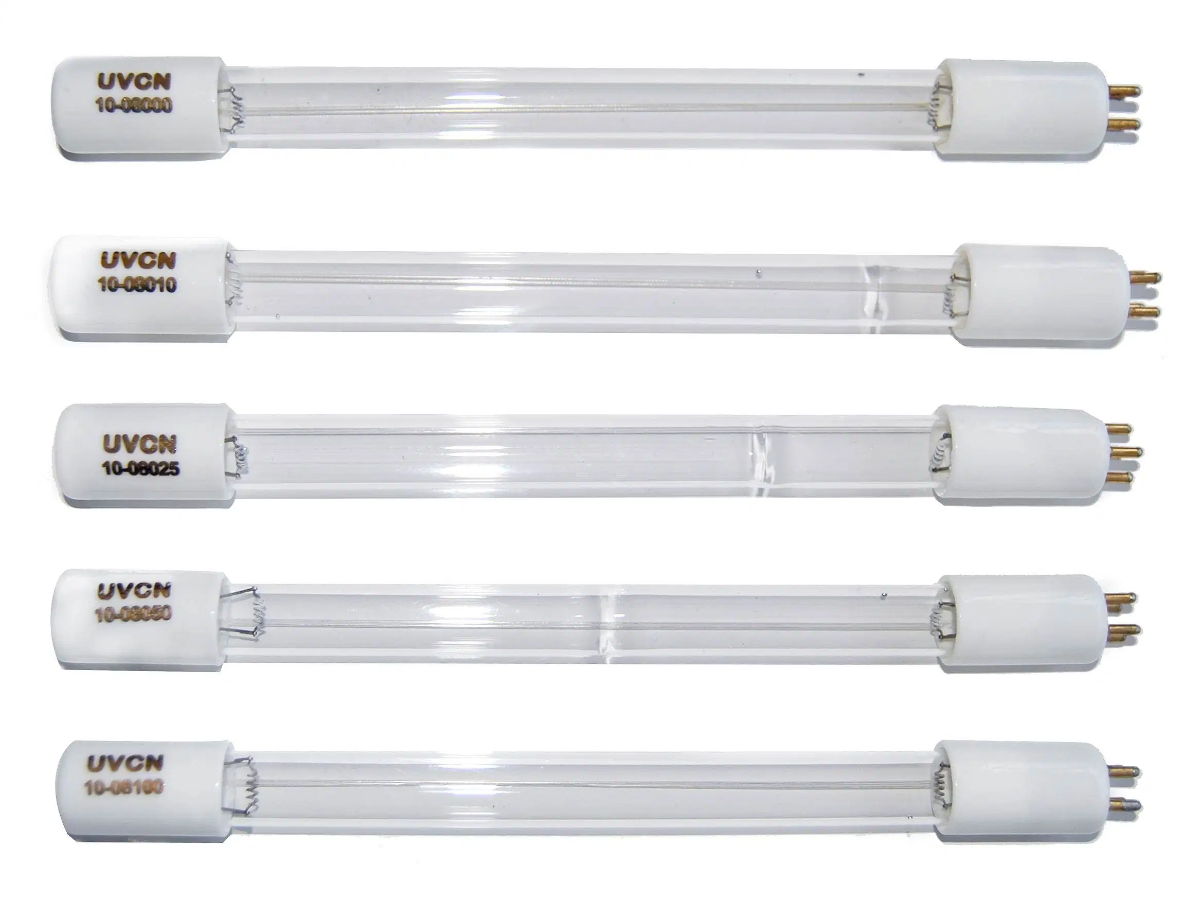 Tube bactéricide à ultraviolets à une extrémité avec 4 broches, lampes UV et ampoules 185 nm 254 nm T5 UV Lamp