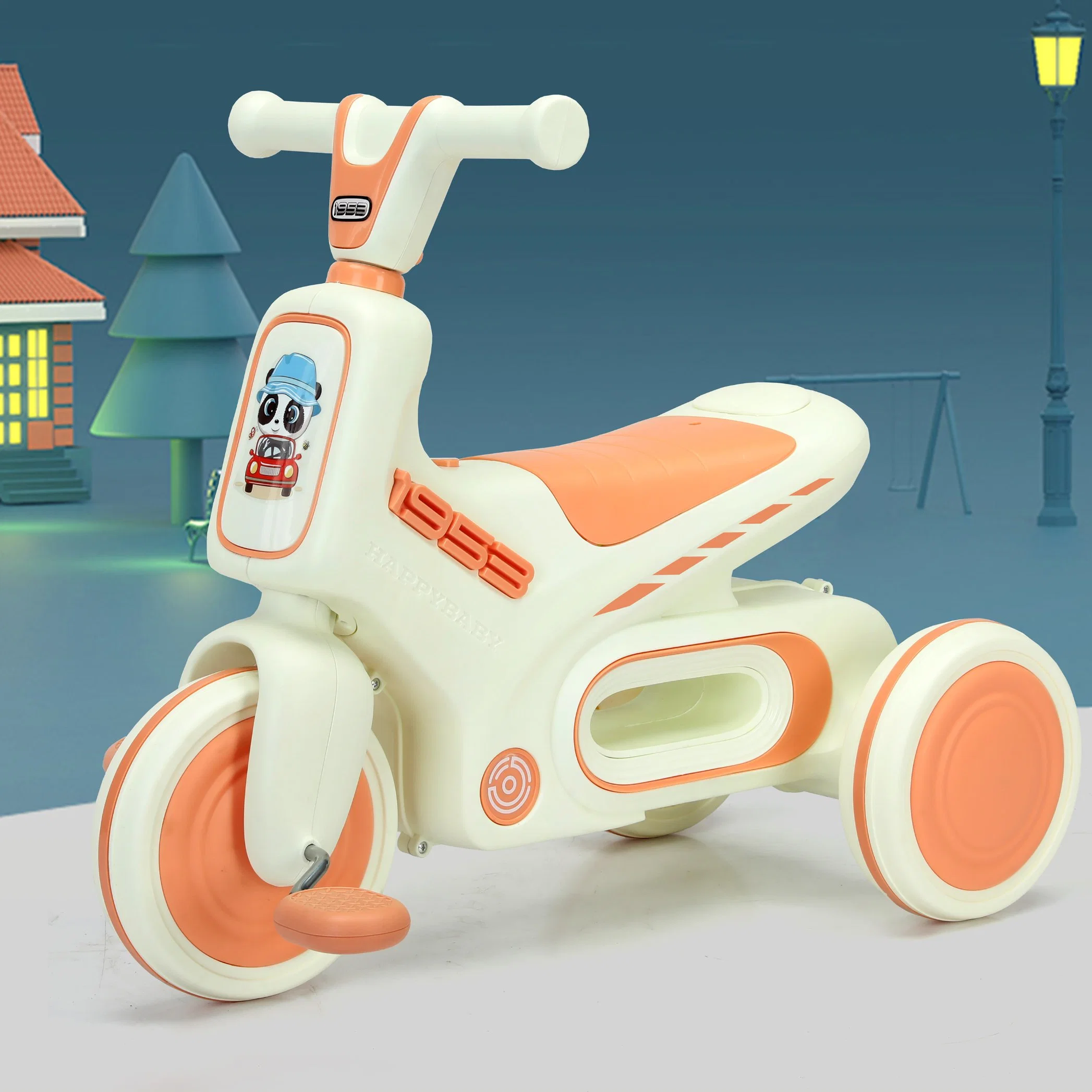 Kids Foot Power Cycle Baby Balance Bike