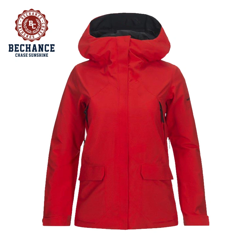 Bechance Women Outdoor Waterproof Jacket with Soft Shell
