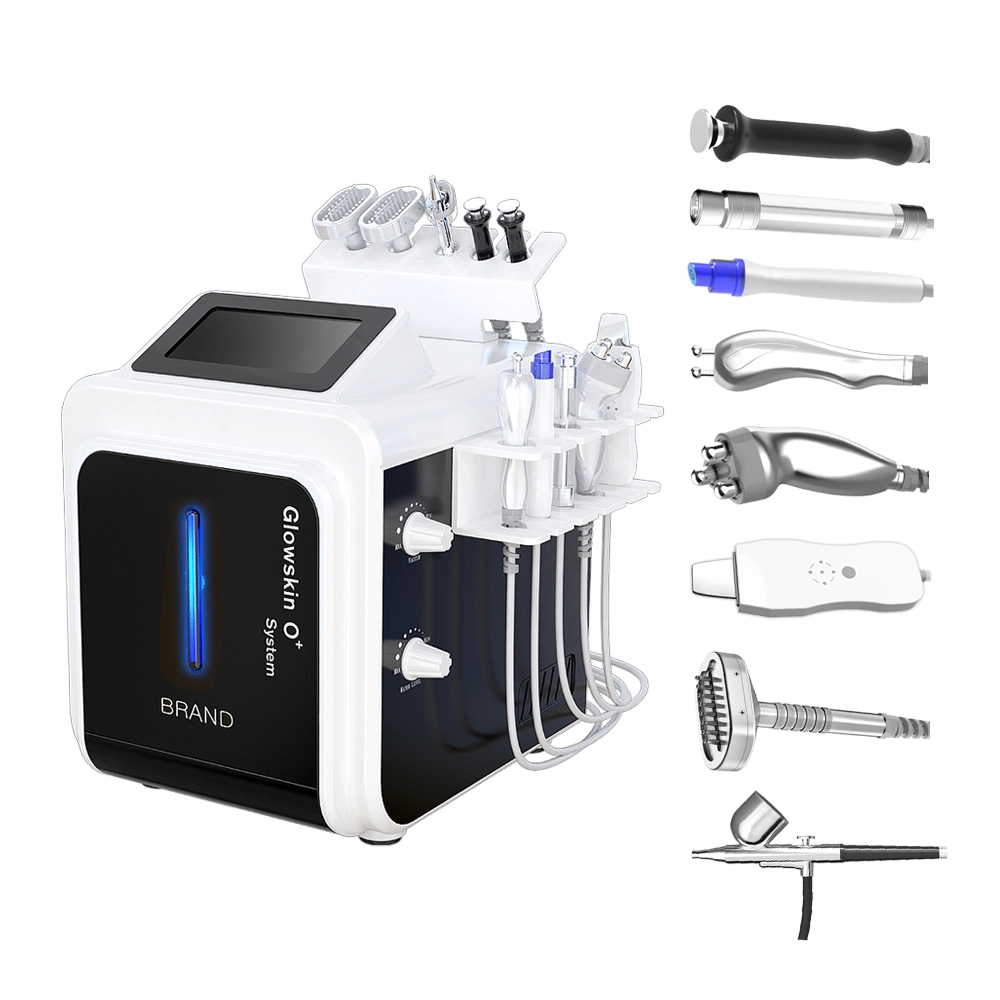 Trending Product 2022 Portable 10 in 1 Hydra Oxygen Facial Machine Skin Care Beauty Machine Salon Machine Hydro Facial