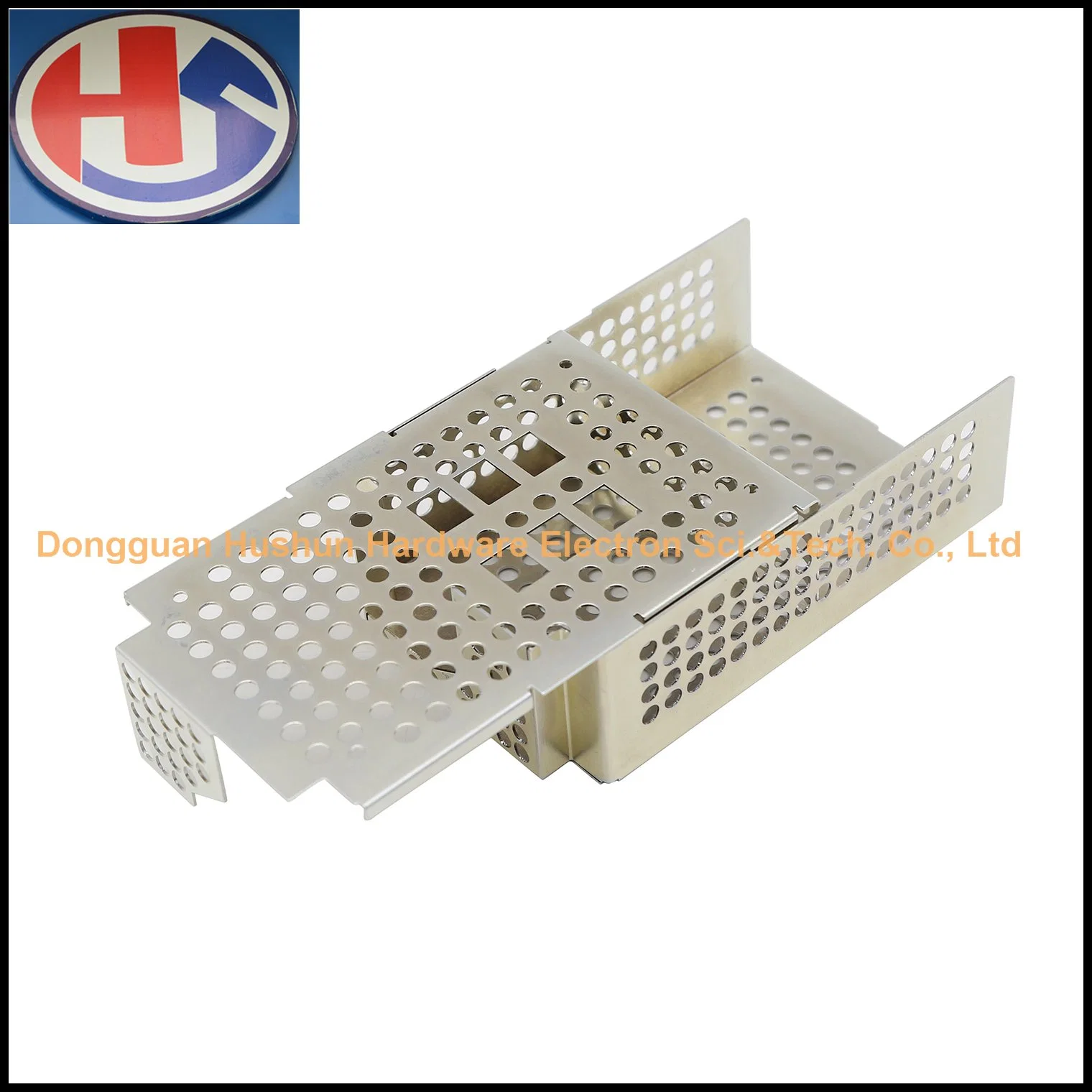 Carcasa de acero inoxidable de Verificación electrónica de la caja de metal (HS-SM-0024)