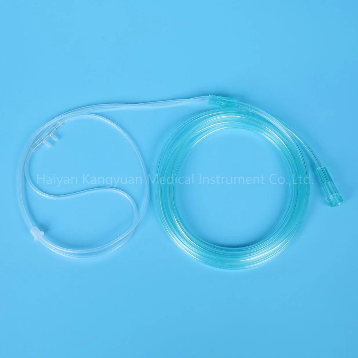 Venta de toda la cánula nasal de oxígeno disponible tubo transparente de PVC material médico de suministros médicos de punta blanda dispositivo Oxigenoterapia