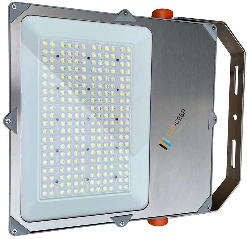 Éclairage de travail à LED 100W Projecteur à LED 3000K Éclairage à LED Projecteur monté Étanche à la flamme Lumière extérieure IP66 Projecteur 220V 140lm/W Projecteur à LED