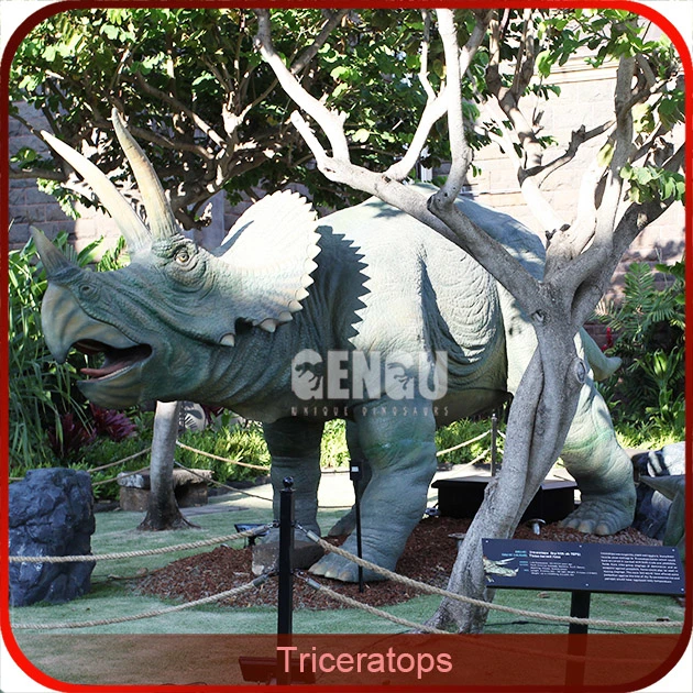 Gengu Amusement Park Life Size Animatronic Dinosaur