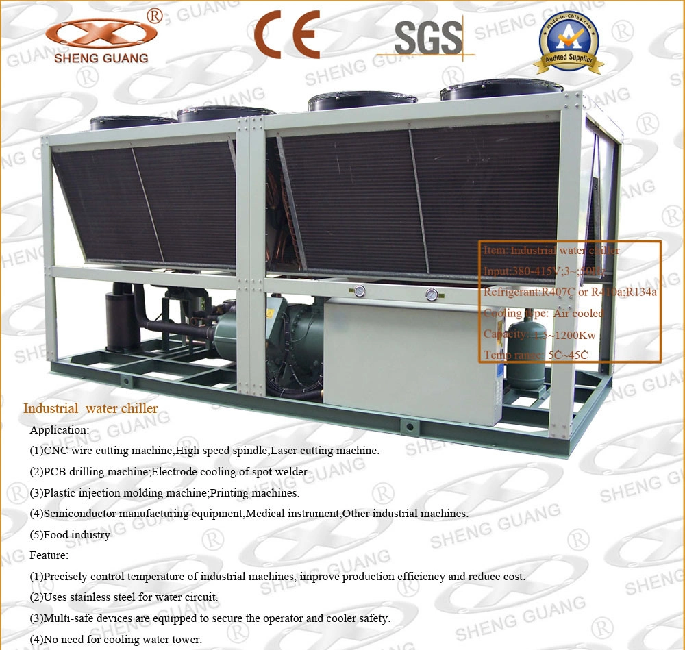 Air Cooled Screw Water Chiller Price with CE Certification